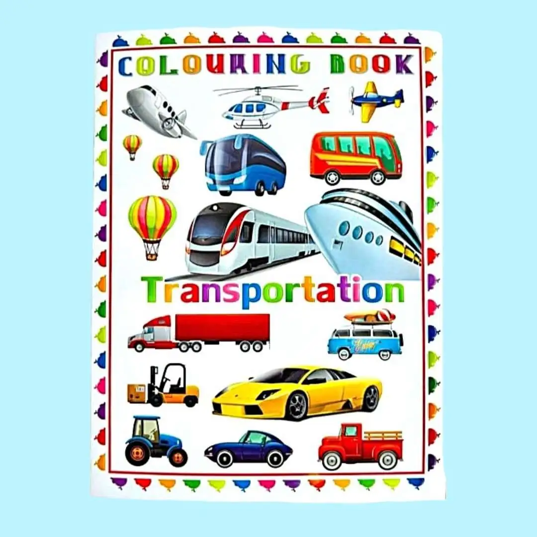 4 color coloring book