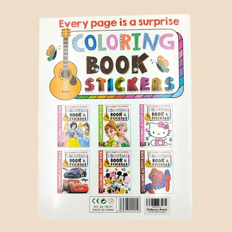 coloring activity book